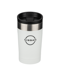 White Travel Mug